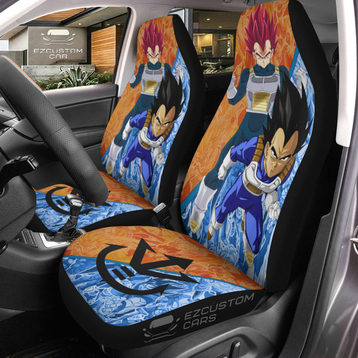 Personalize Your Ride with Dragon Ball Car Seat Covers - Universal Fit 2pcs - EzCustomcar - 3