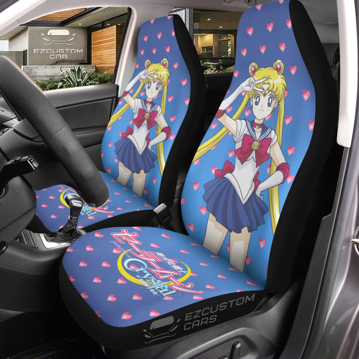 Sailor Moon Car Seat Covers - Embrace the Magic of Sailor on Your Commute - EzCustomcar - 2