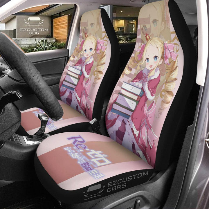 Re:Zero Car Seat Covers - Bring Your Favorite Anime Characters Along for the Ride - EzCustomcar - 3