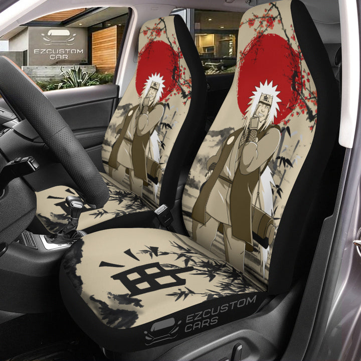 Naruto Characters Vintage Car Seat Covers Anime Mixed Antique Artwork - EzCustomcar - 15