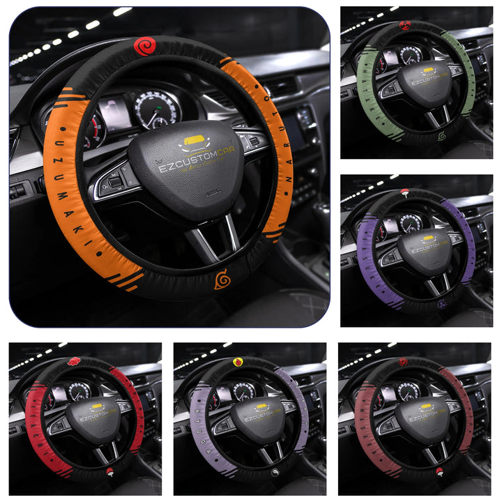 Naruto Car Steering Wheel Covers - Bring the Power of Naruto to Your Ride! - EzCustomcar - 1