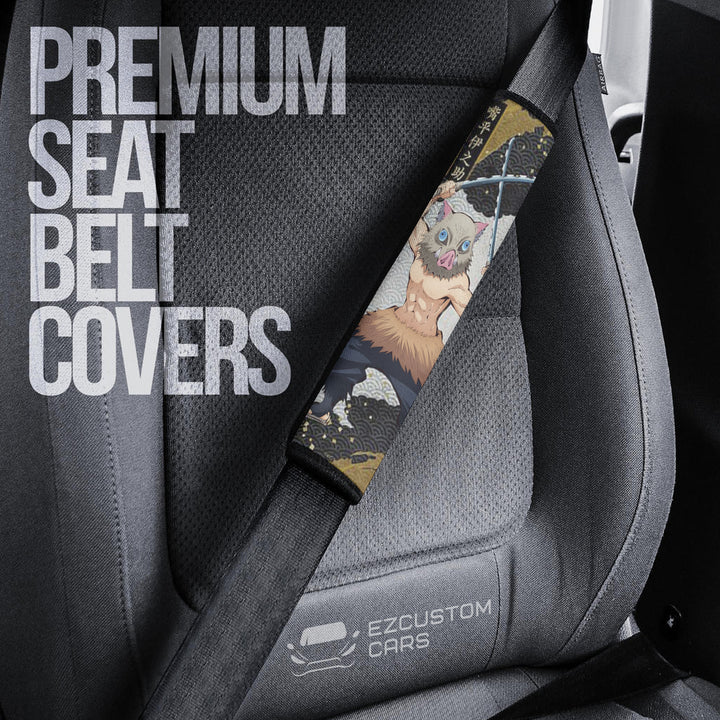 Kimetsu no Yaiba Custom Car Seat Belt Covers - EzCustomcar - 5