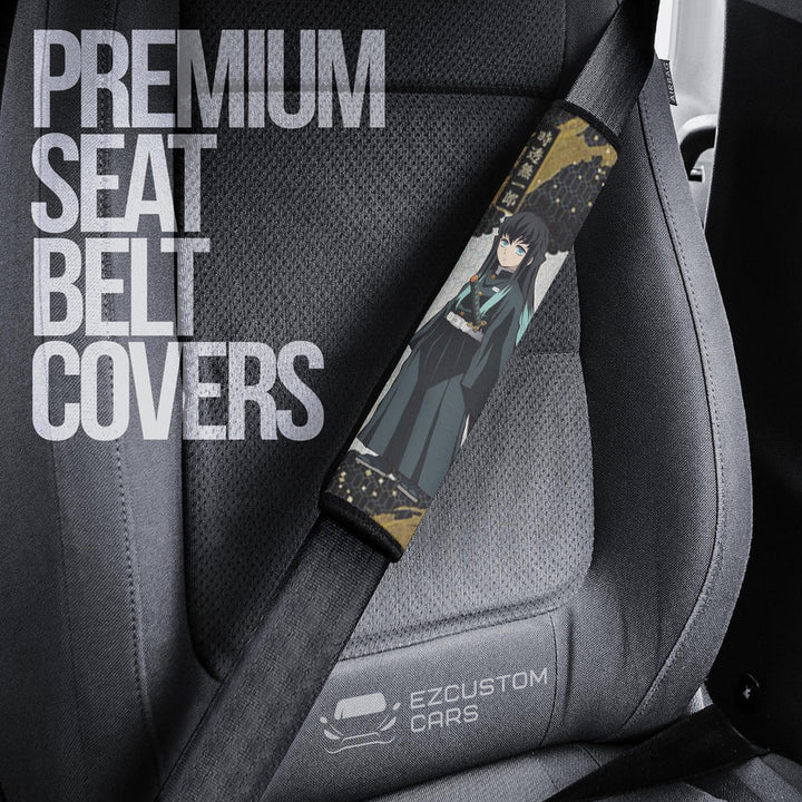 Kimetsu no Yaiba Custom Car Seat Belt Covers - EzCustomcar - 10