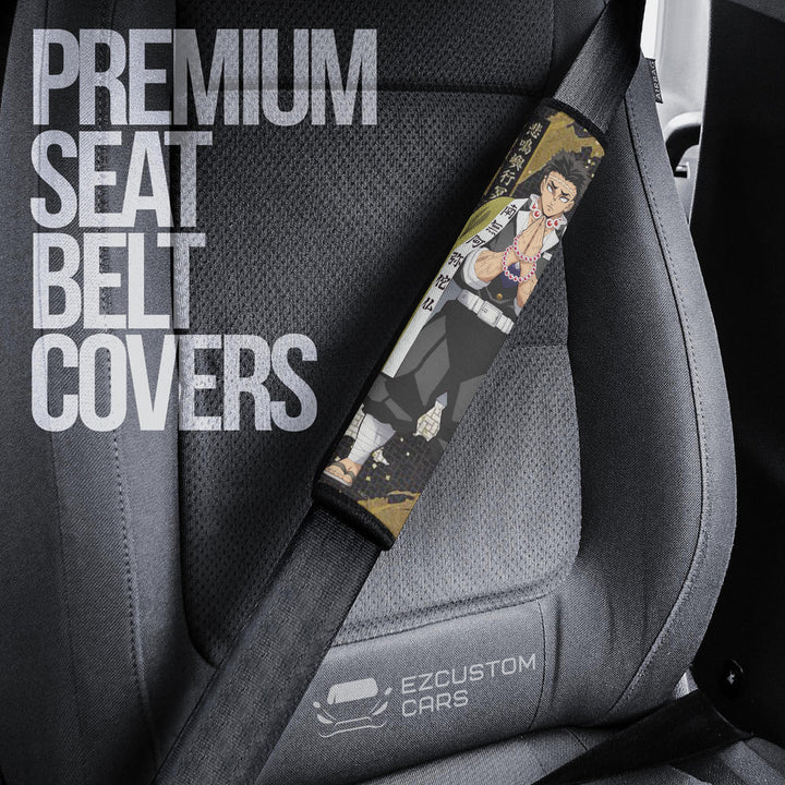 Kimetsu no Yaiba Custom Car Seat Belt Covers - EzCustomcar - 14