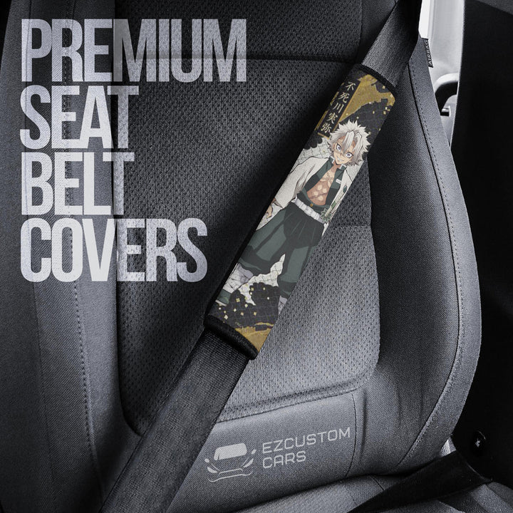 Kimetsu no Yaiba Custom Car Seat Belt Covers - EzCustomcar - 12