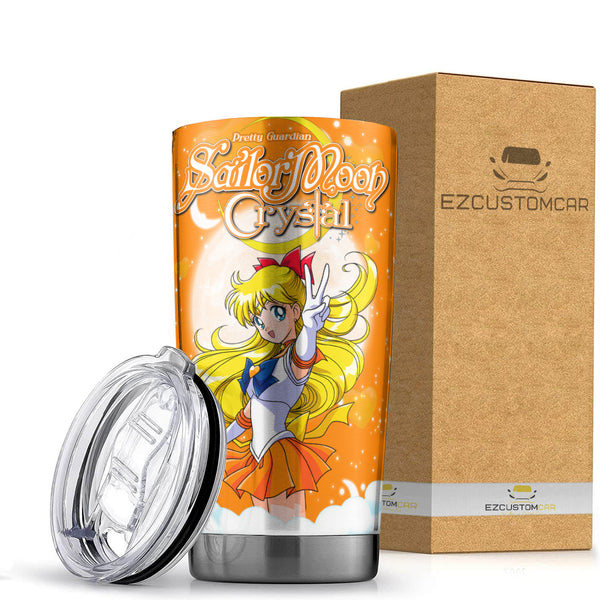 Sailor Venus Travel Mug - Gift Idea for Sailor Moon fans - EzCustomcar - 1