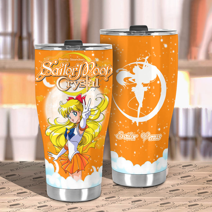 Sailor Venus Travel Mug - Gift Idea for Sailor Moon fans - EzCustomcar - 3
