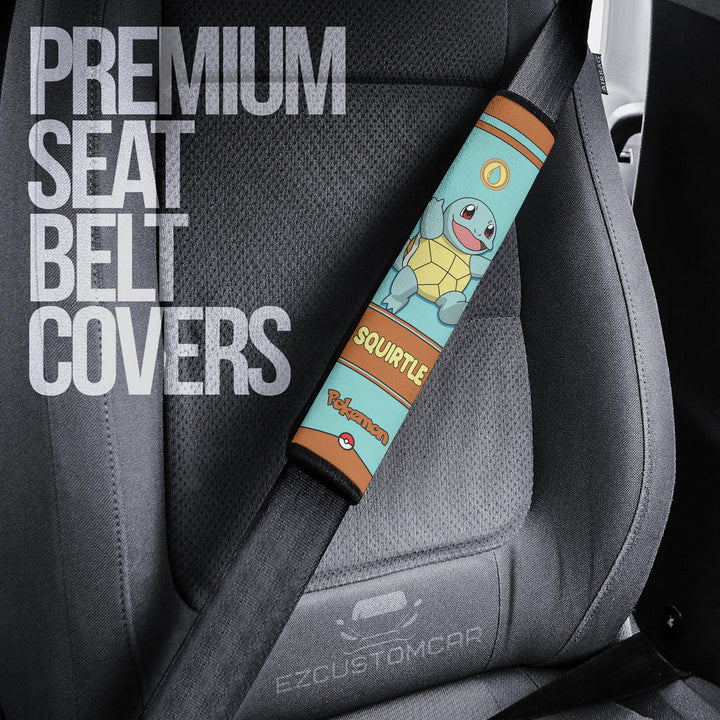 Squirtle Seat Belt cover - Custom Pokemon Gift Car Accessories - EzCustomcar - 2