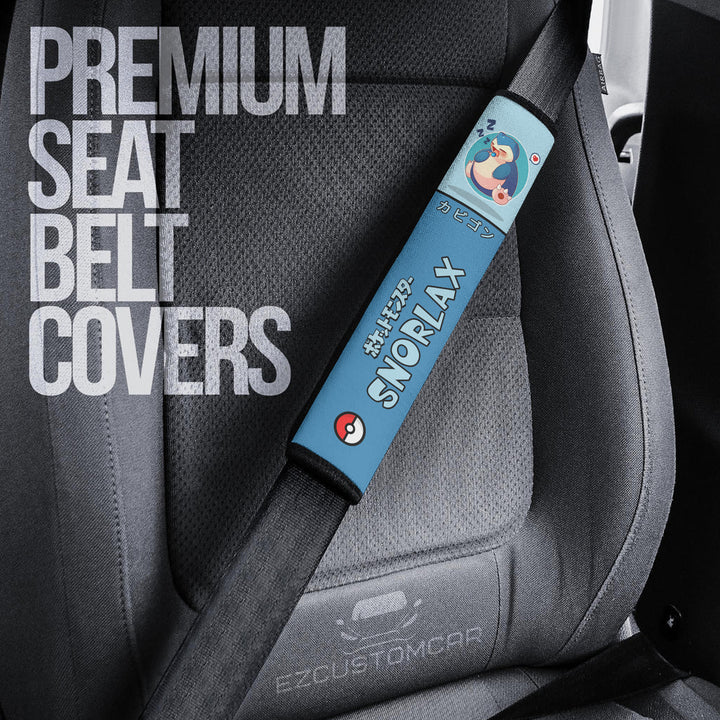 Snorlax Seat Belt cover - Custom Pokemon Gift Car Accessories - EzCustomcar - 2