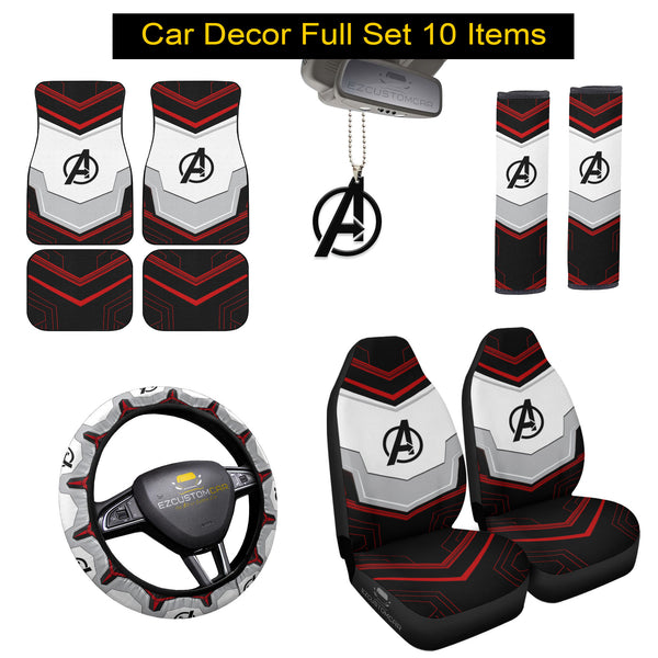 Avengers Suite Combo Car Bundle Pack Accessories - EzCustomcar - 1