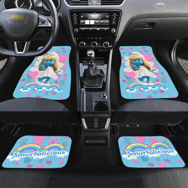 Smurfette Car Floor Mats Custom for Smurfs Car Decoration - EzCustomcar - 3