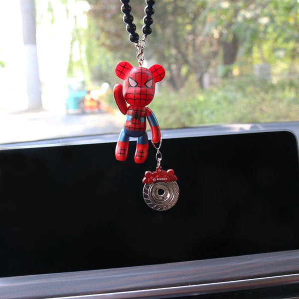 Spider Man Rearview Mirror Accessories, Anime Car Ornament, Anime Car Decoration Accessories - EzCustomcar - 1