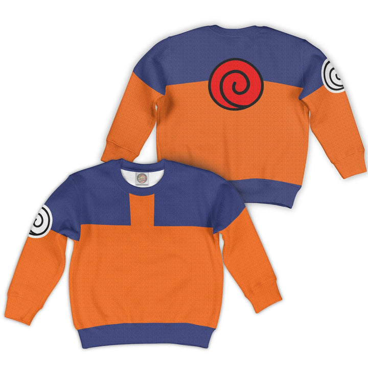 Naruto Shippuden Uniform Anime Kids Hoodie and Sweater - EzCustomcar - 3