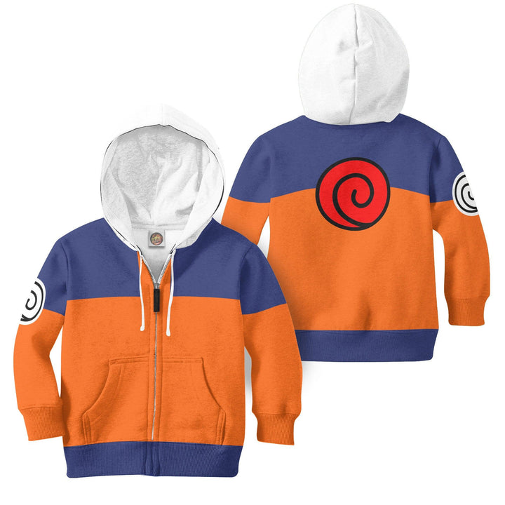 Naruto Shippuden Uniform Anime Kids Hoodie and Sweater - EzCustomcar - 2