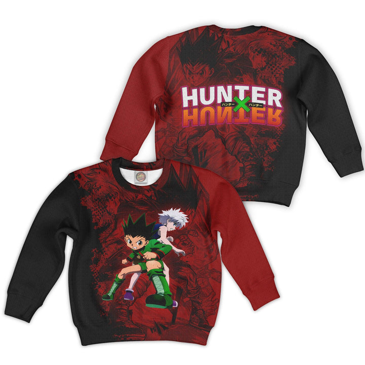 Hunter x Hunter Gon x Killua Kids Hoodie and Sweater - EzCustomcar - 3