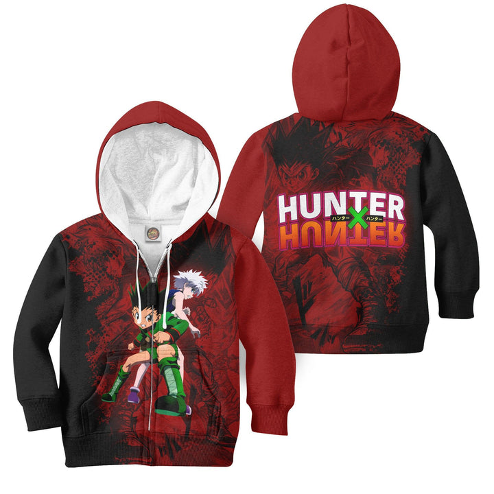 Hunter x Hunter Gon x Killua Kids Hoodie and Sweater - EzCustomcar - 2