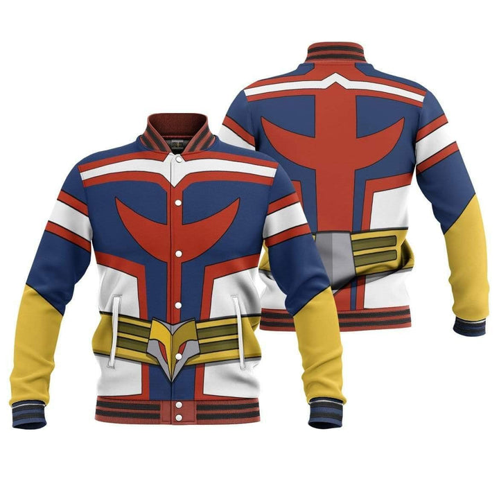 All Might Hoodie Cosplay Costume My Hero Academia Anime Unisex Casual 3D All Over Printed - LittleOwh - 4