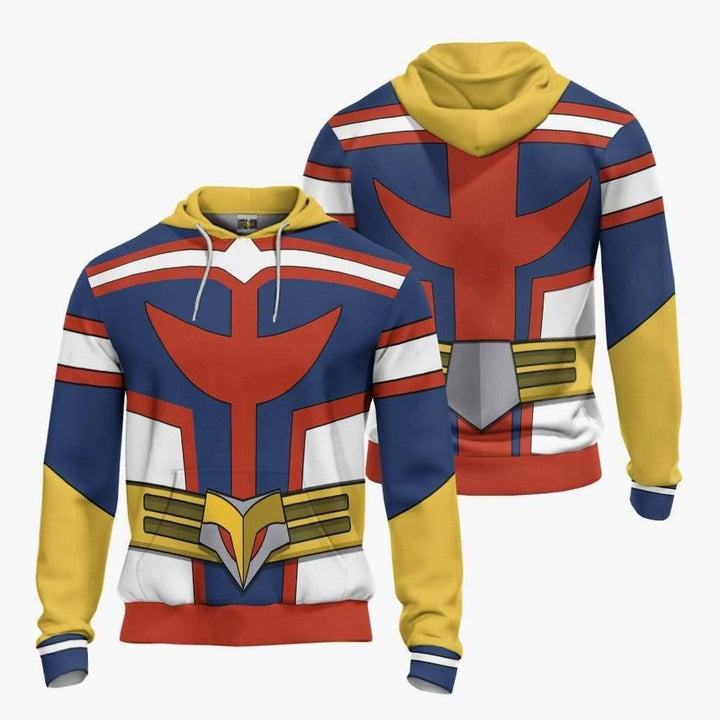 All Might Hoodie Cosplay Costume My Hero Academia Anime Unisex Casual 3D All Over Printed - LittleOwh - 3