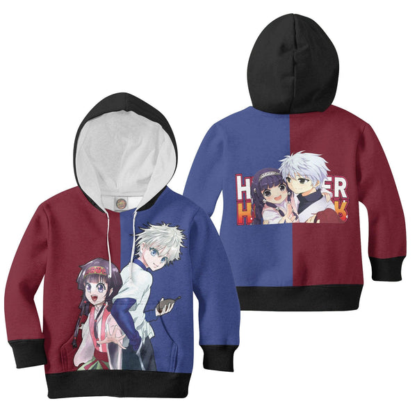 Killua Zoldyck x Alluka Anime Kids Hoodie and Sweater Custom Hunter x Hunter - EzCustomcar - 1