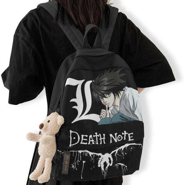 Death Note Backpack L Lawliet Character - EzCustomcar - 1
