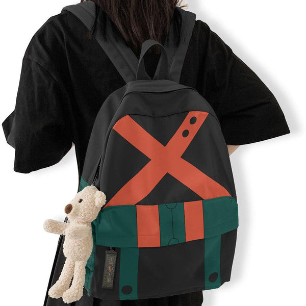 Bakugo Katsuki Custom Backpack Kacchan My Hero Academia Anime School Bag - EzCustomcar - 1