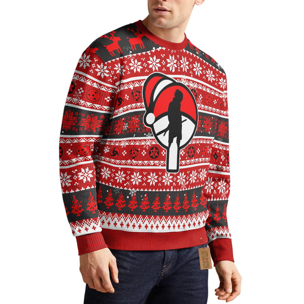 Uchiha Clan Naruto Ugly Christmas Sweater - EzCustomcar - 1