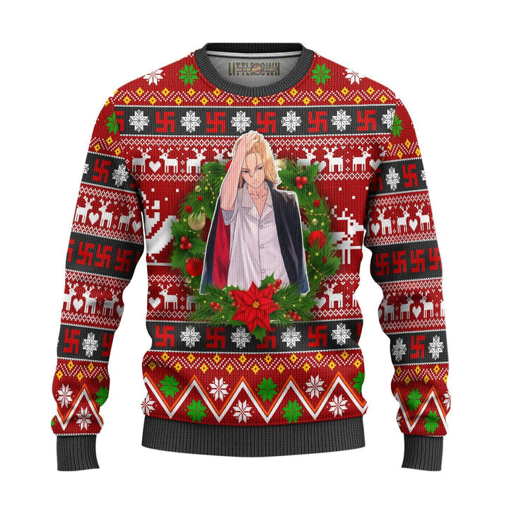 Manjiro Mikey Tokyo Revengers Ugly Christmas Sweater - EzCustomcar - 2