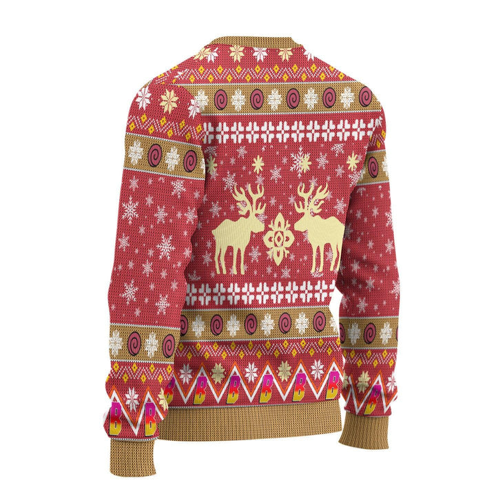 Himawari Boruto Naruto Ugly Christmas Sweater - EzCustomcar - 3