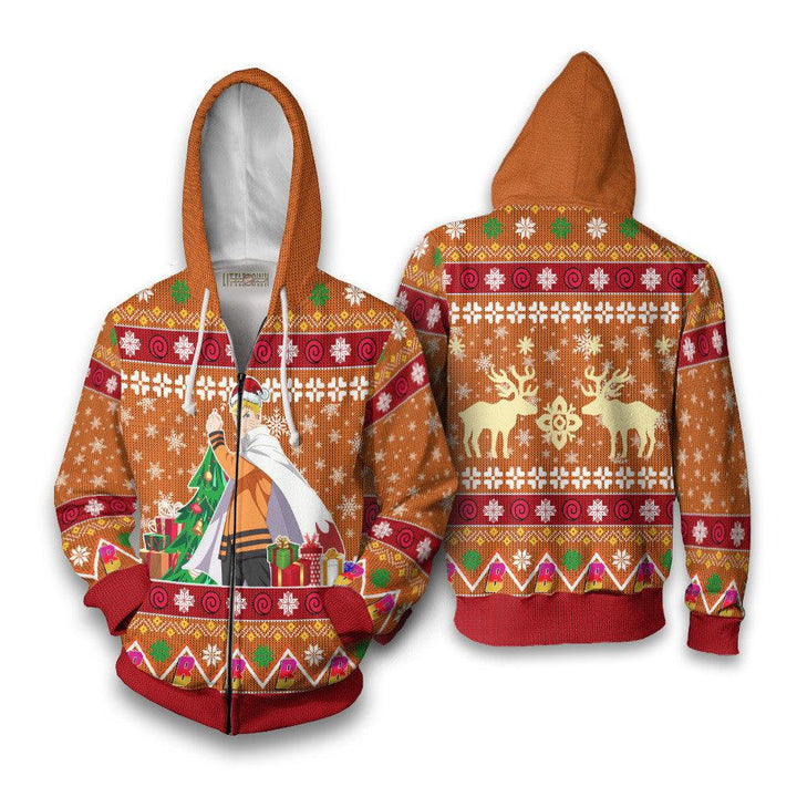 Naruto Uzumaki Boruto Naruto Ugly Christmas Sweater - EzCustomcar - 5