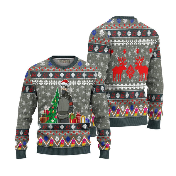 Kakashi Boruto Naruto Ugly Christmas Sweater - EzCustomcar - 1