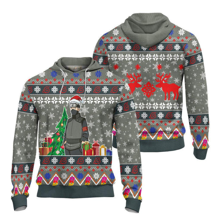 Kakashi Boruto Naruto Ugly Christmas Sweater - EzCustomcar - 4