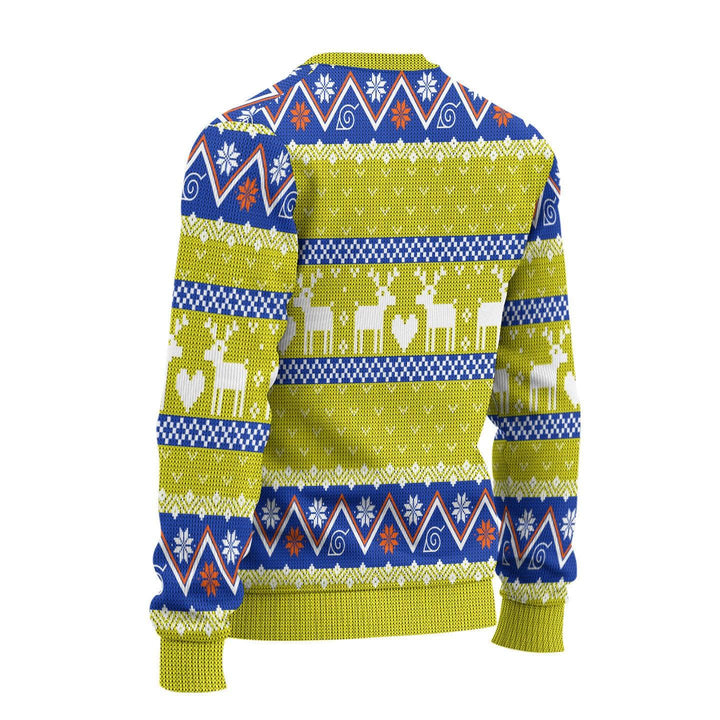 Naruto x Boruto Knitted Ugly Christmas Sweater - EzCustomcar - 3