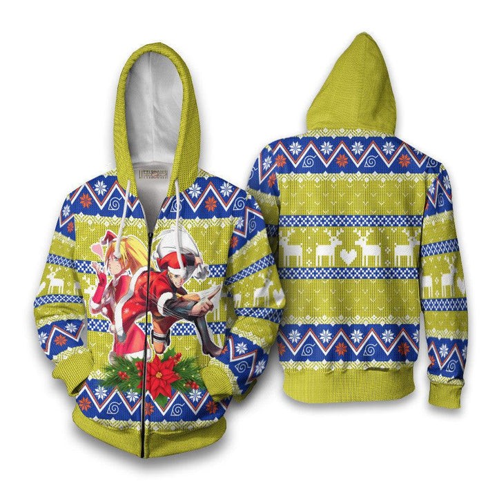 Naruto x Boruto Knitted Ugly Christmas Sweater - EzCustomcar - 5