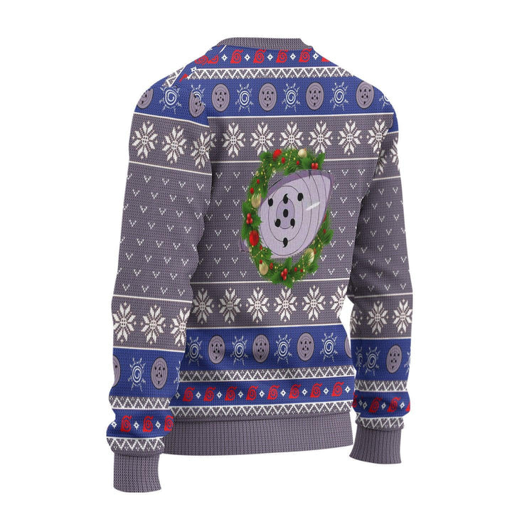 Naruto Sasuke Rinnegan Ugly Christmas Sweater - EzCustomcar - 3