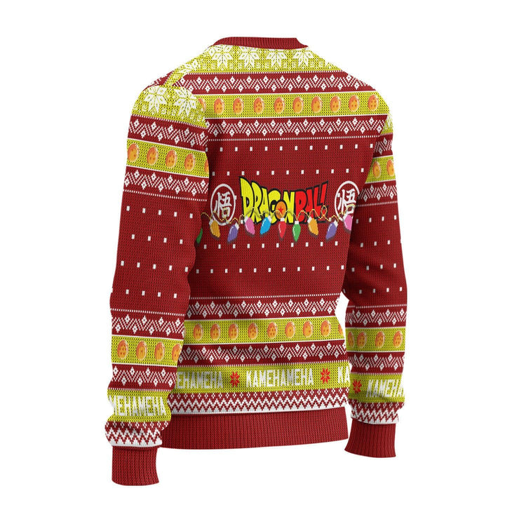 Dragon Ball Ugly Christmas Sweater Mr Satan - EzCustomcar - 3