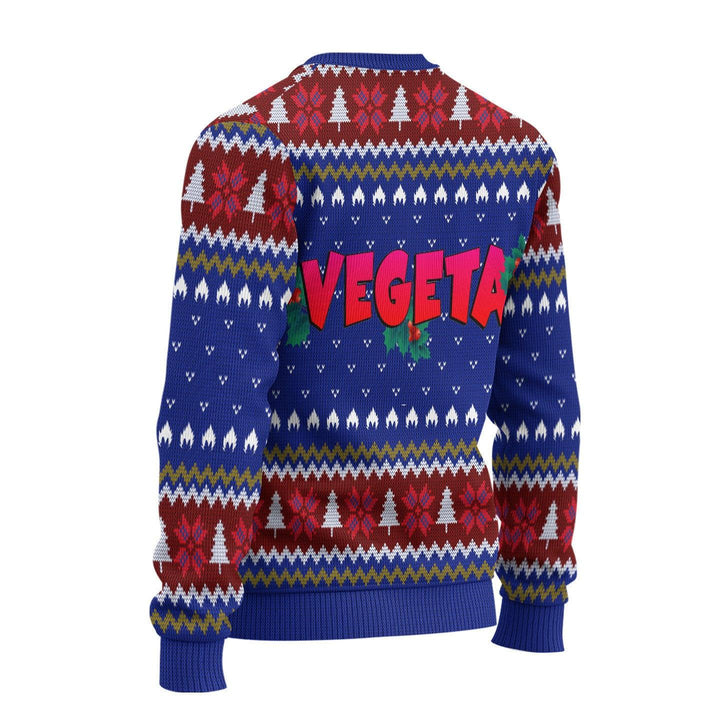 Vegeta Dragon Ball Z Ugly Christmas Sweater - EzCustomcar - 3