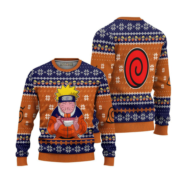 Naruto Uzumaki Ramen Ugly Christmas Sweater - EzCustomcar - 1