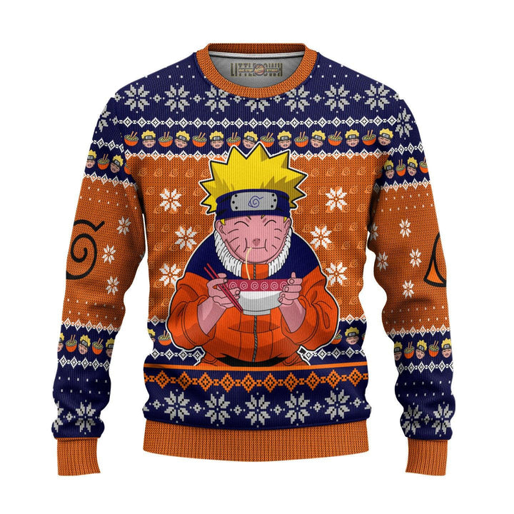 Naruto Uzumaki Ramen Ugly Christmas Sweater - EzCustomcar - 2