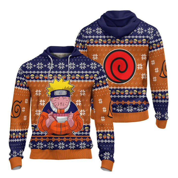 Naruto Uzumaki Ramen Ugly Christmas Sweater - EzCustomcar - 4