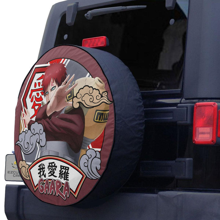 Gaara Spare Tire Cover Naruto Anime Custom Car Accessories - EzCustomcar - 2