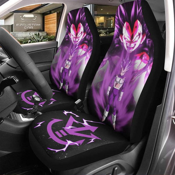 Vegeta Ultra Ego Car Seat Covers Custom Dragon Ball Anime Car Accessories - EzCustomcar - 3