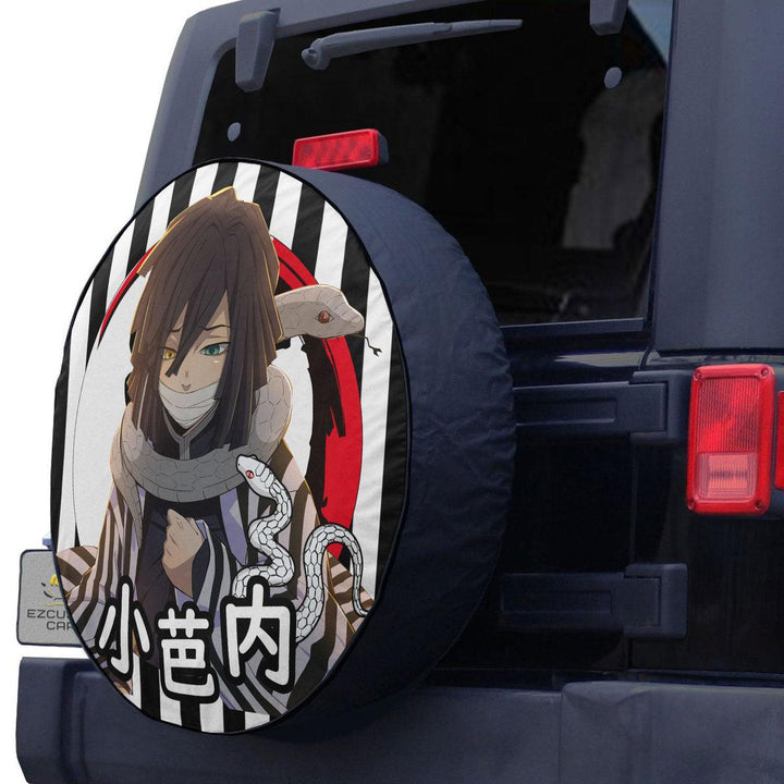 Iguro Obanai Spare Tire Cover Custom Demon Slayer Anime Car Accessories - EzCustomcar - 2
