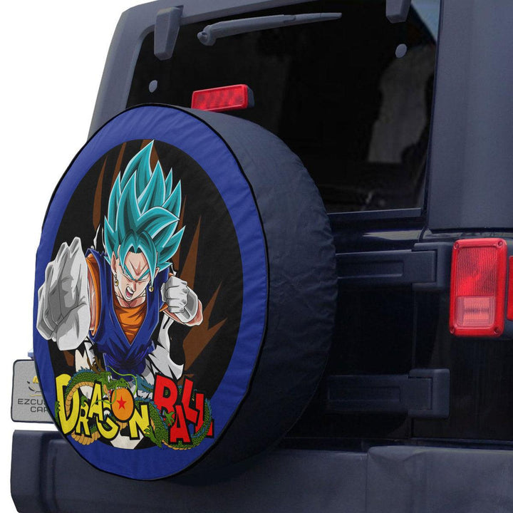 Vegito Spare Tire Cover Custom Dragon Ball Anime Car Accessories - EzCustomcar - 2