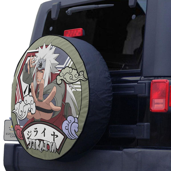Jiraiya Spare Tire Cover Custom Naruto Anime Car Accessories - EzCustomcar - 1