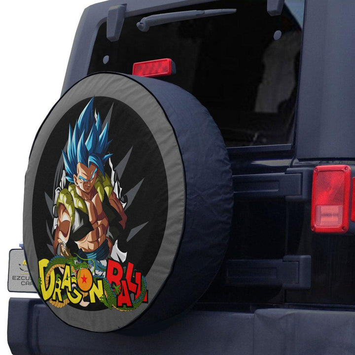 Gogeta Spare Tire Cover Custom Dragon Ball Anime Car Accessories - EzCustomcar - 2