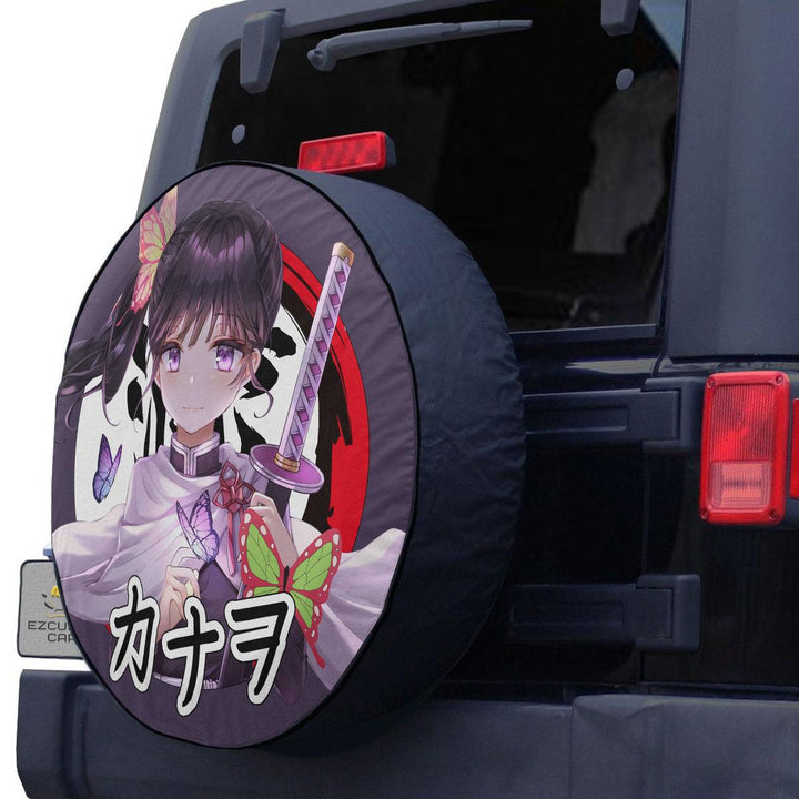 Tsuyuri Kanao Spare Tire Cover Custom Demon Slayer Anime Car Accessories - EzCustomcar - 2