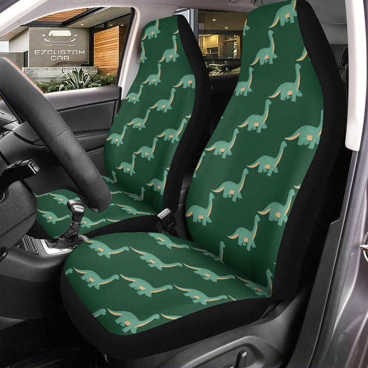 Brachiosaurus Pattern Car Accessories Custom Dinosaur Car Seat Covers - EzCustomcar - 1