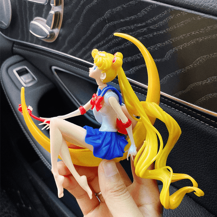 Usagi Sailor Moon Car Air Freshener Vent Clip, Air Fresher For Car, Anime Car Decoration Accessories, Pokemon Action Figure Anime Gift - EzCustomcar - 3