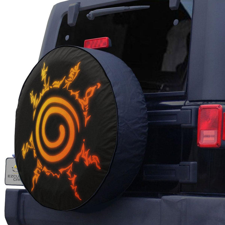 Naruto Seal Mark Symbols Spare Tire Cover Custom Naruto Anime Car Accessories - EzCustomcar - 2