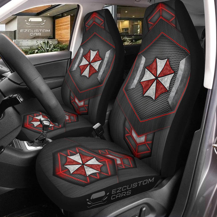 Resident Evil Umbrella Corps Custom Car Seat Coversezcustomcar.com-1